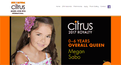 Desktop Screenshot of littlemisscitrus.com